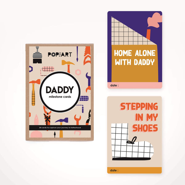 Milestone Cards | Daddy (box of 30 cards)