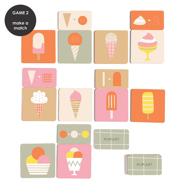 Memory & Match | Ice Cream Factory