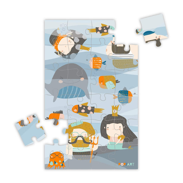 Reversible Puzzle | Land and Water