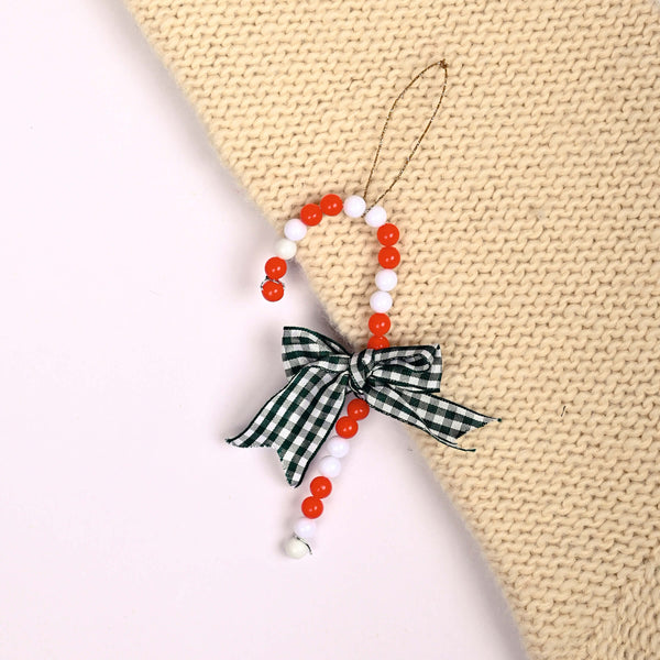 Mini Craft | Beaded Candycane Ornament