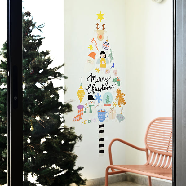 Instant Decor Decals | Christmas Tree