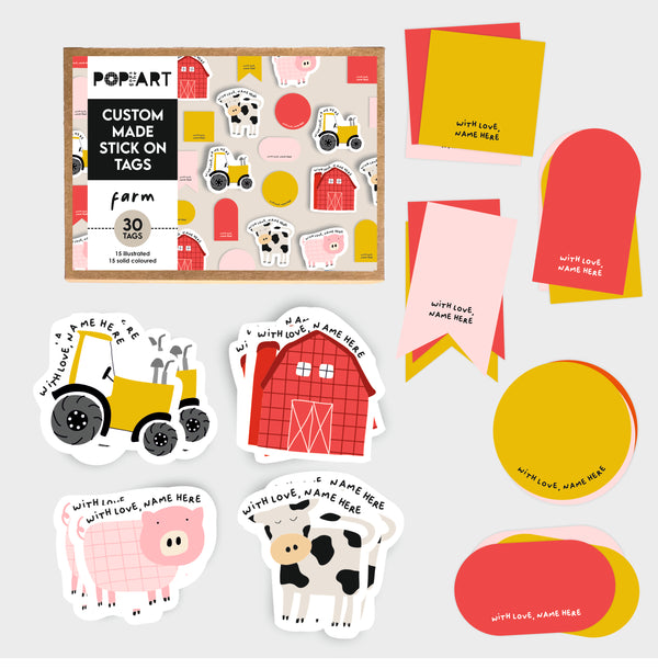 Stick On Tags | Farm