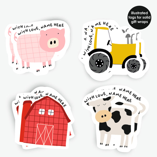 Stick On Tags | Farm