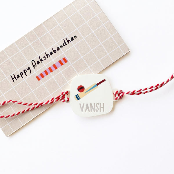 Rakhi | Cricket Print
