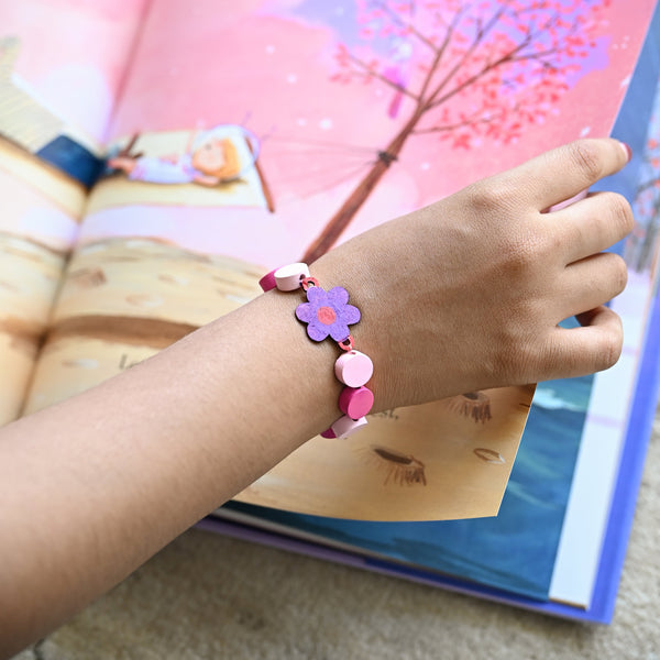 Mini Craft | Beaded Flower Bracelet