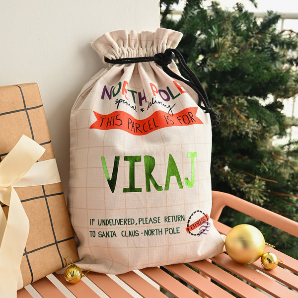 Personalised Sack | North Pole