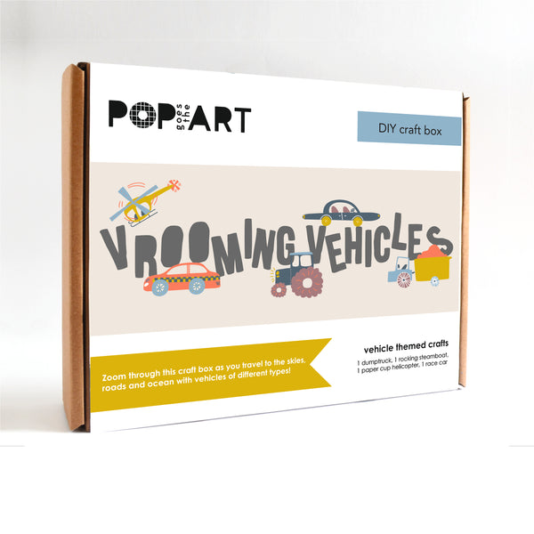 Craft Box | Vrooming Vehicles