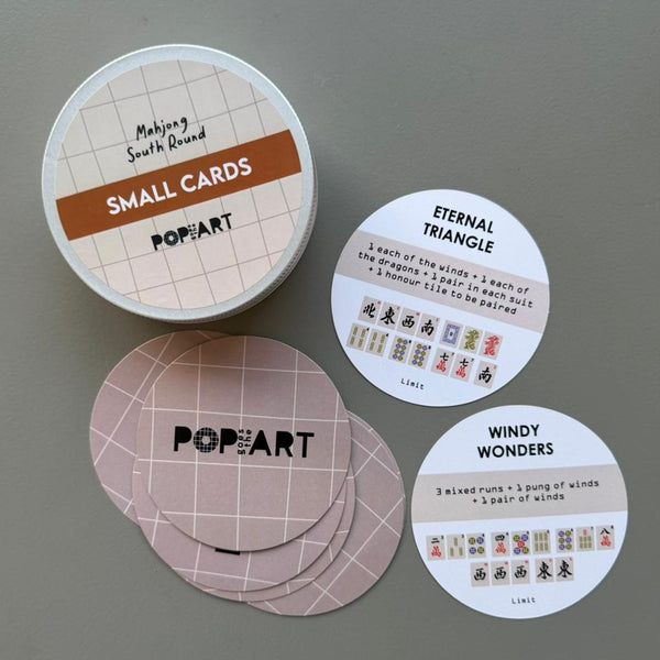 Mahjong South Round Cards