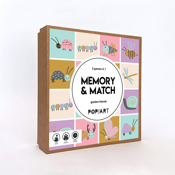 Memory & Match | Garden Friends