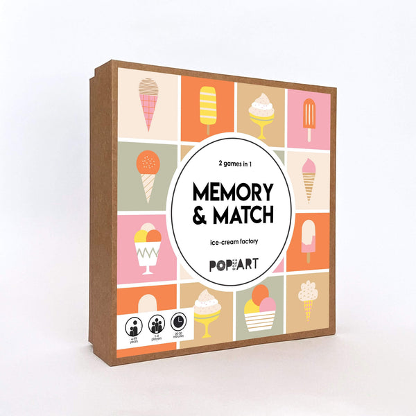 Memory & Match | Ice Cream Factory