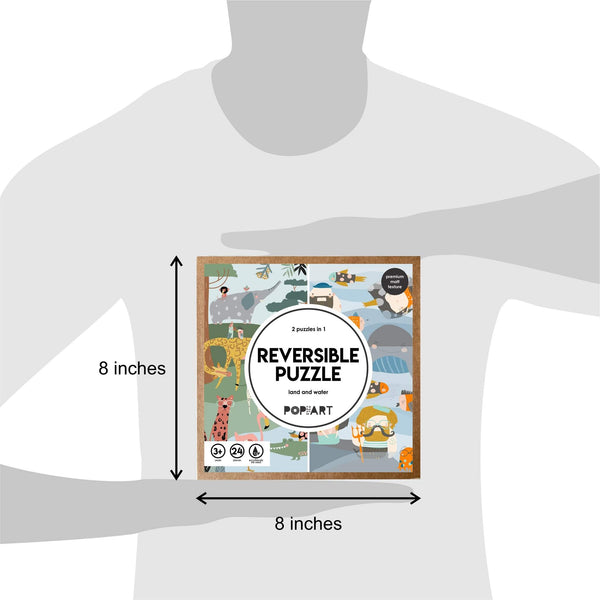 Reversible Puzzle | Land and Water
