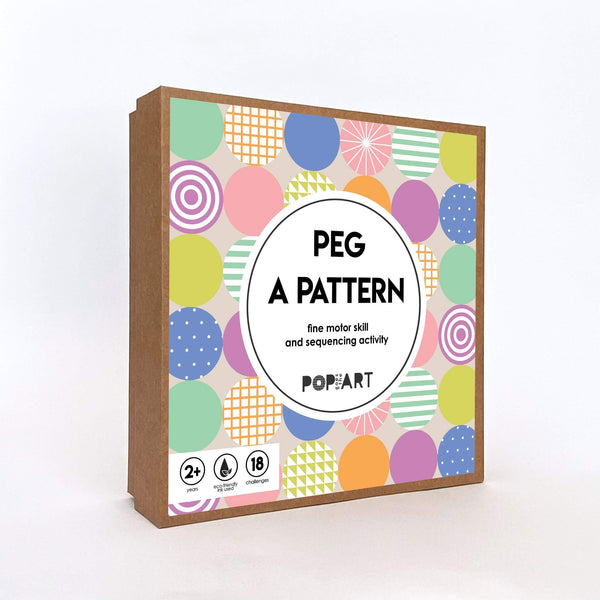 Peg a Pattern | Fine Motor Skills & Sequencing