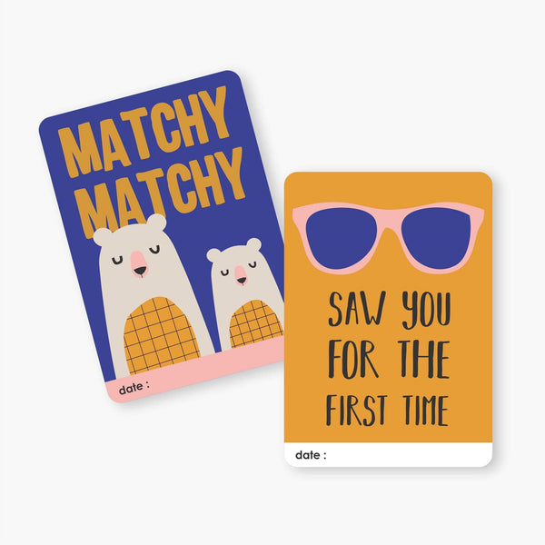 Mini Milestone Cards | Sibling (box of 30 cards)