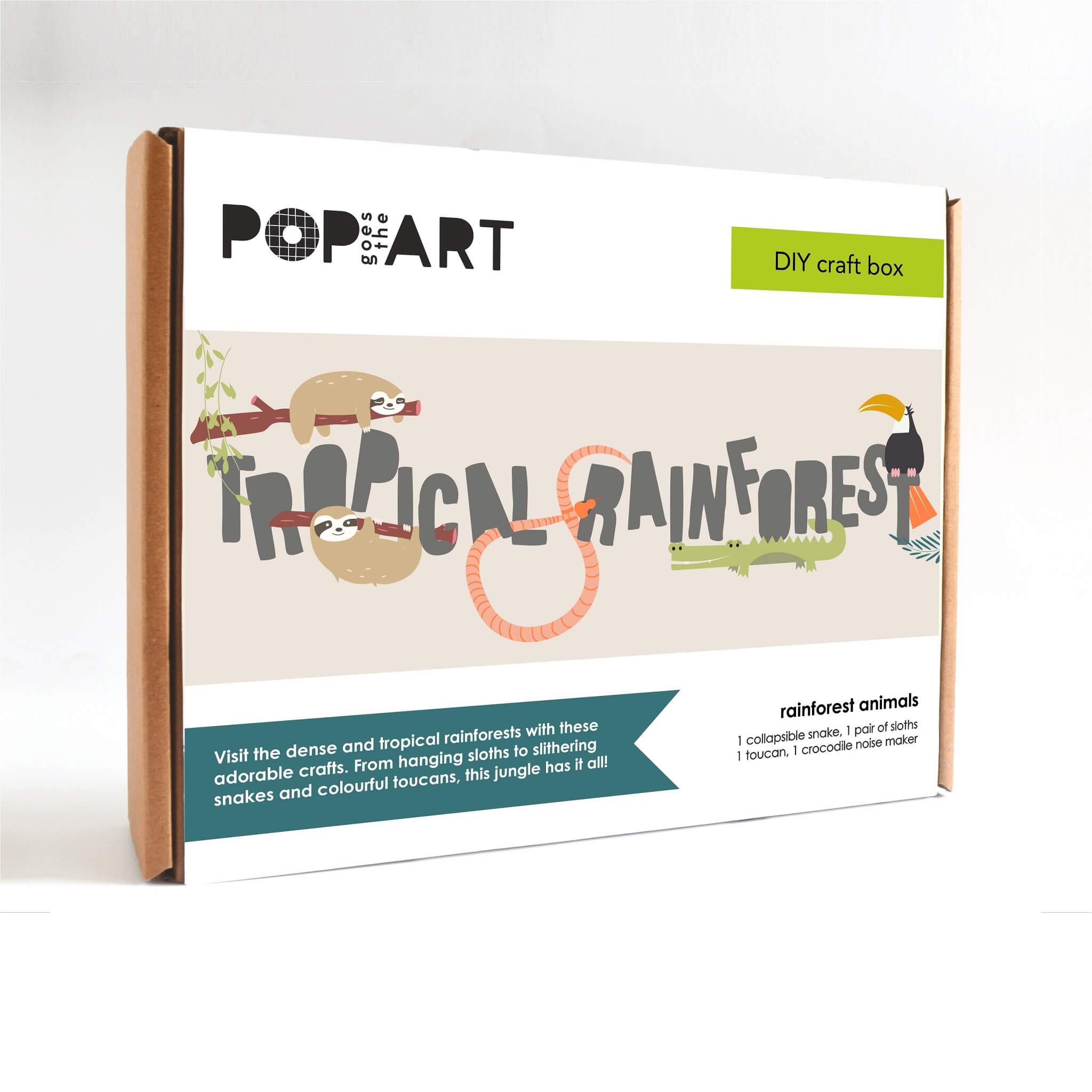 Rainforest  Kids Art Box